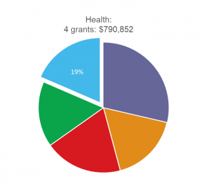 Health pie graph