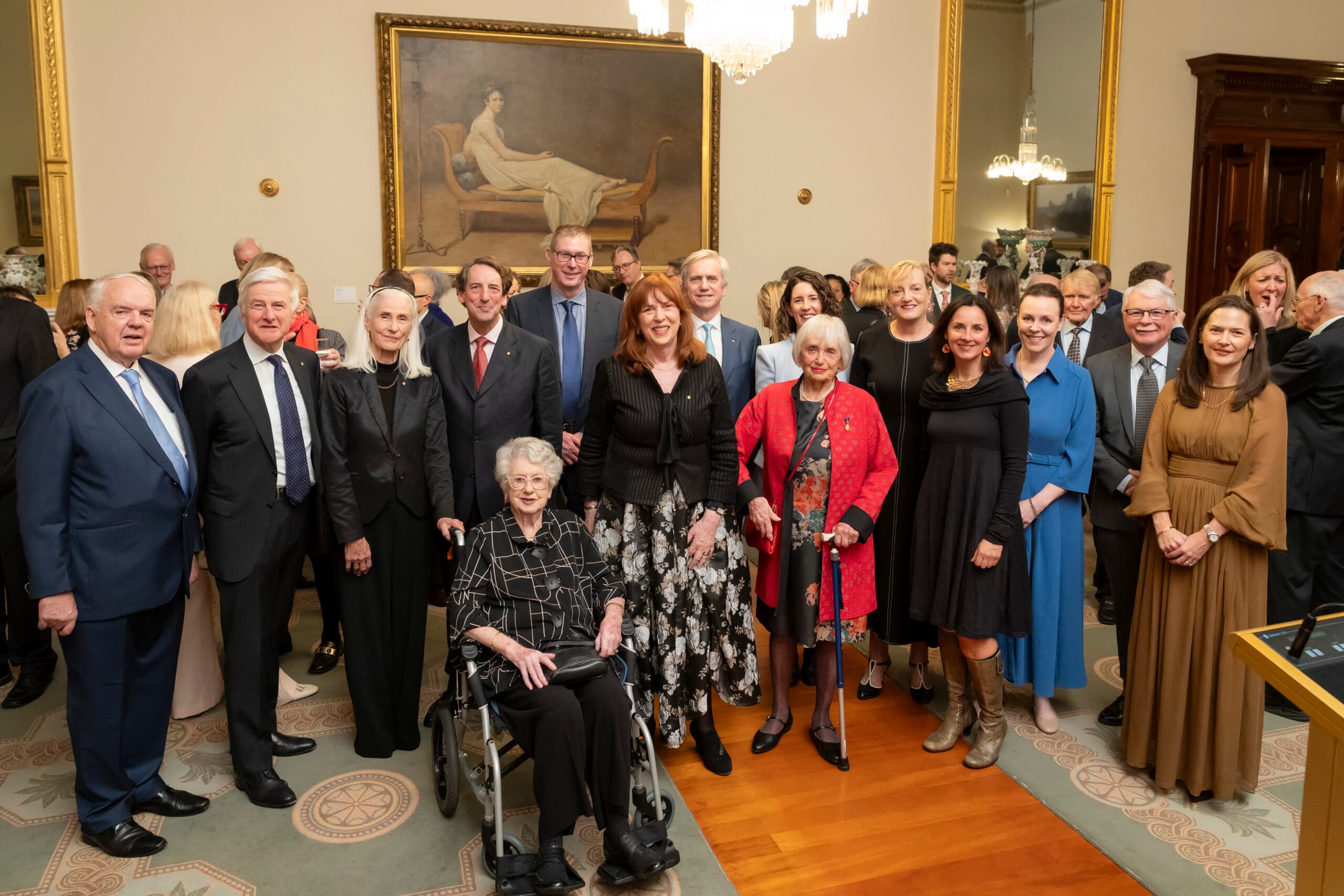 75 Anniversary Trustees with Govenor